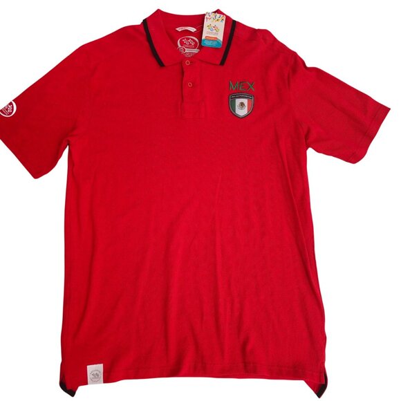 Toronto 2015 Pan Am Games Mens Red Polo Shirt 2XL - Picture 7 of 15